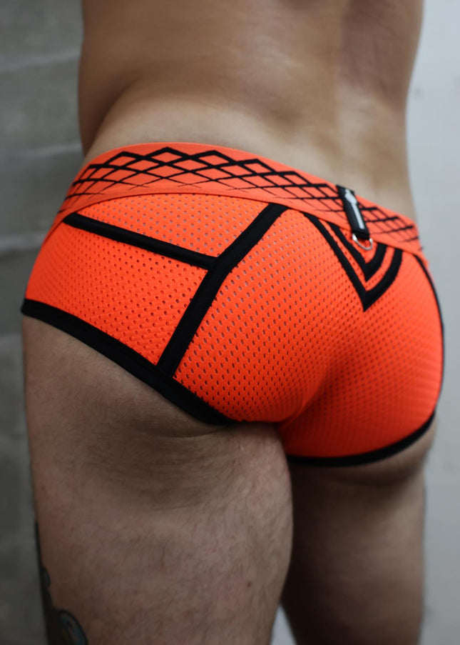 Breedwell Revolution Brief, Neon Orange - Breedwell -