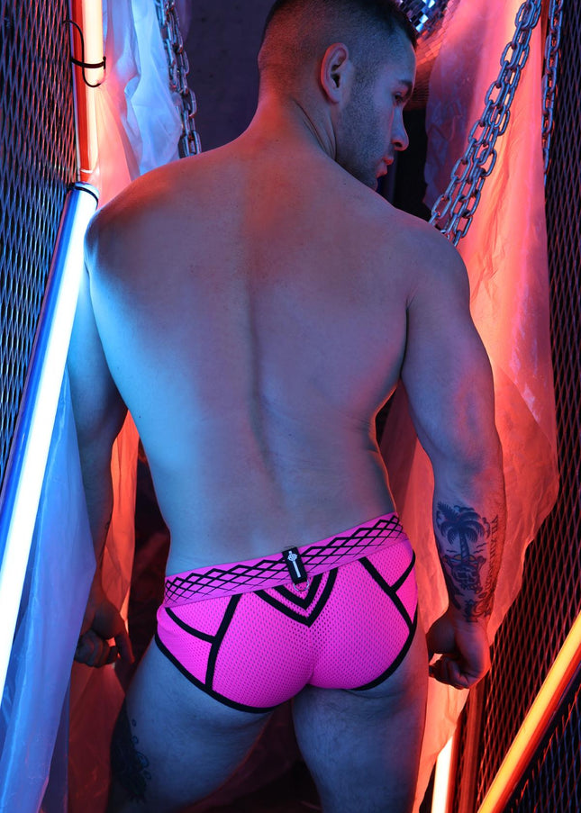 Breedwell Revolution Brief, Neon Pink - Breedwell -
