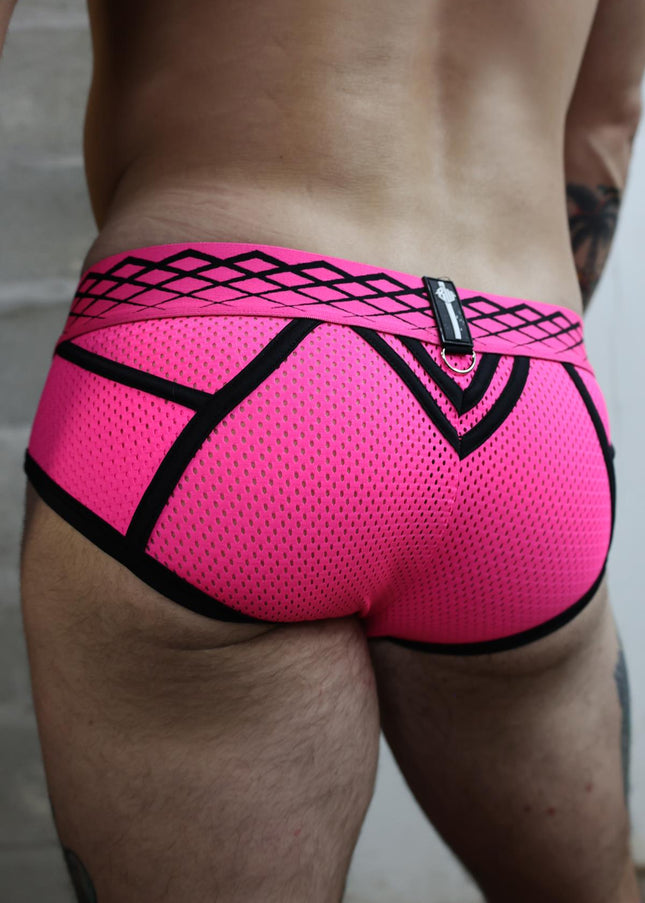 Breedwell Revolution Brief, Neon Pink - Breedwell -
