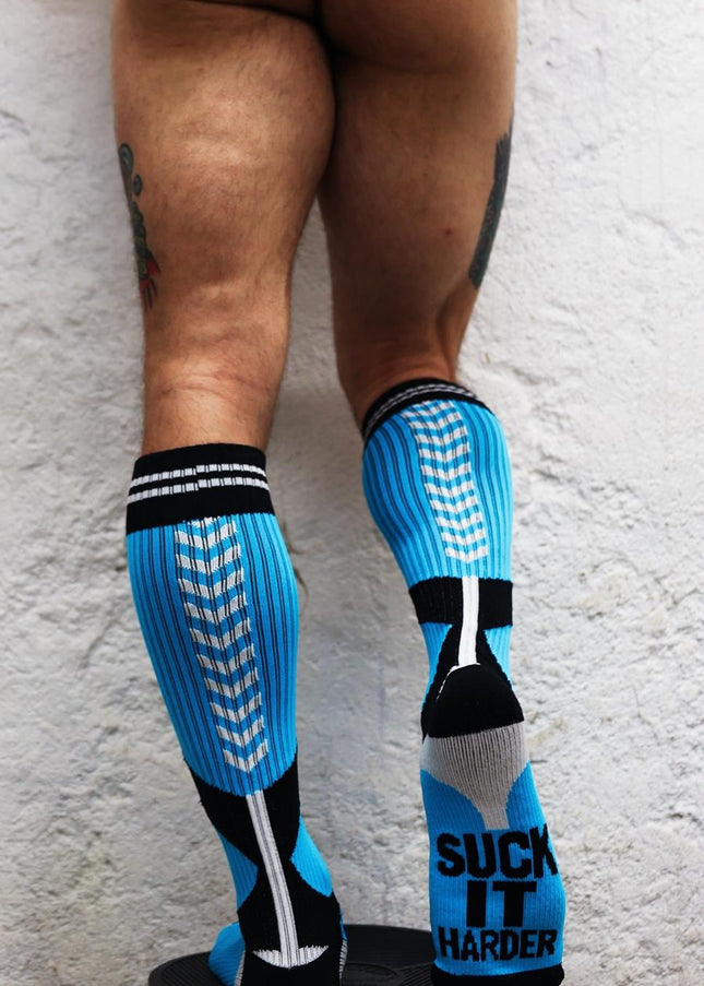 Breedwell Sucker Socks, Aqua Blue - Breedwell - 