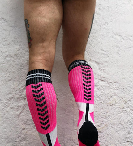 Breedwell Sucker Socks, Neon Pink - Breedwell - 