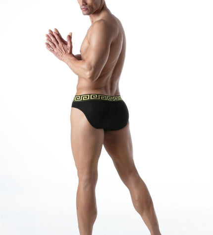 LEADER Invictus Briefs, Black/Gold - Leader - 