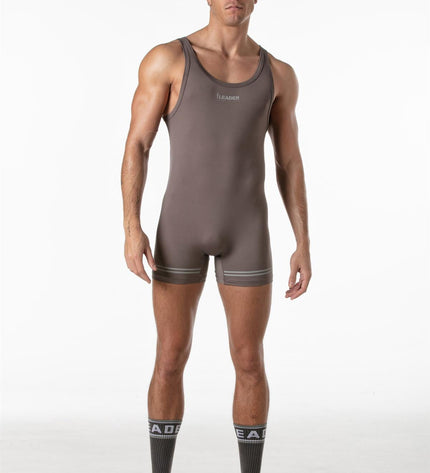 LEADER Sport Singlet, Taupe - Leader - 