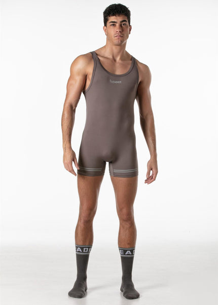 LEADER Sport Singlet, Taupe - Leader - 