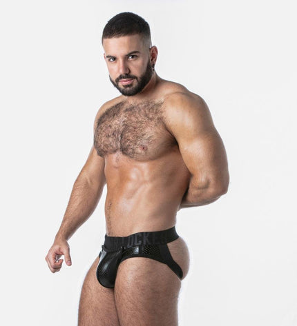 LOCKER GEAR Open Access Jock Brief, Black - Locker Gear - 