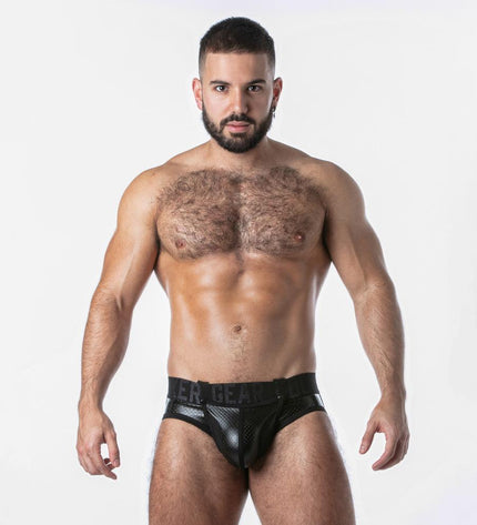 LOCKER GEAR Open Access Jock Brief, Black - Locker Gear - 