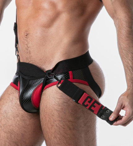 LOCKER GEAR Rub It Harness, Red - Locker Gear - 