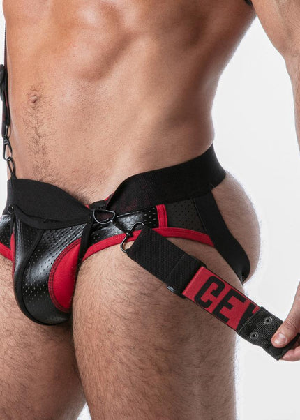 LOCKER GEAR Rub It Harness, Red - Locker Gear - 