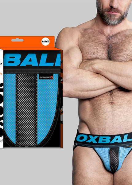 Oxballs Airmesh Jock, Sky Blue - Oxballs - 