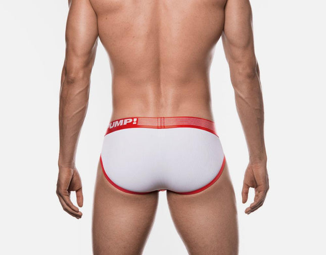 PUMP! Red Ribbed Brief - PUMP! - 