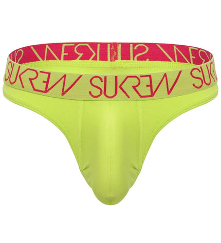 Sukrew Classic Thong, Lime - Sukrew-