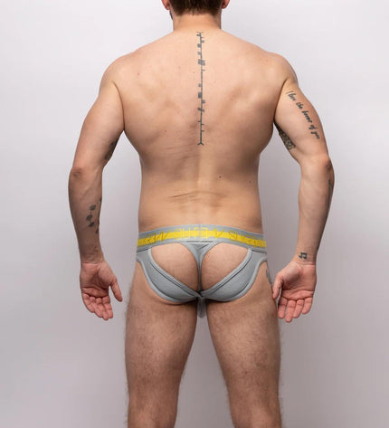 Sukrew V-Thong, Grey - Sukrew-