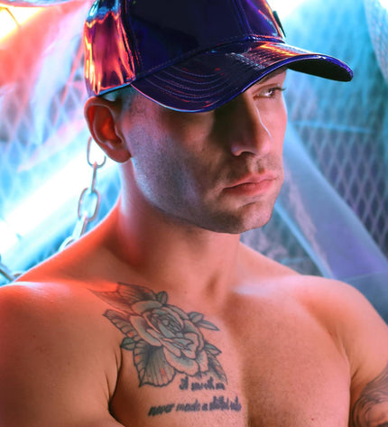 Breedwell Cyber Holo Hat, Blue - BREEDWELL-