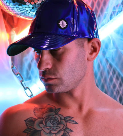 Breedwell Cyber Holo Hat, Blue - BREEDWELL-