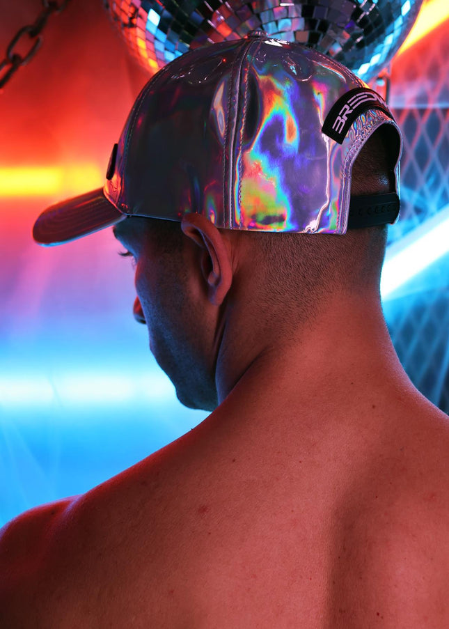 Breedwell Cyber Holo Hat, Silver - BREEDWELL-