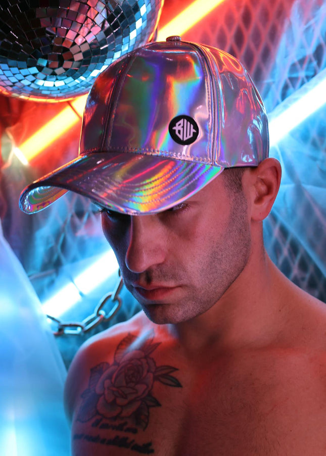 Breedwell Cyber Holo Hat, Silver - BREEDWELL-