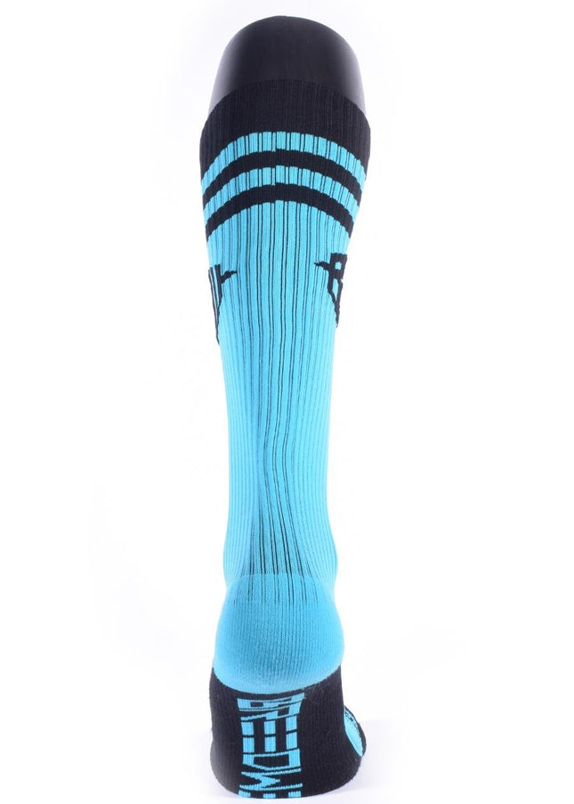 Breedwell Hex Socks, Aqua Blue - BREEDWELL-