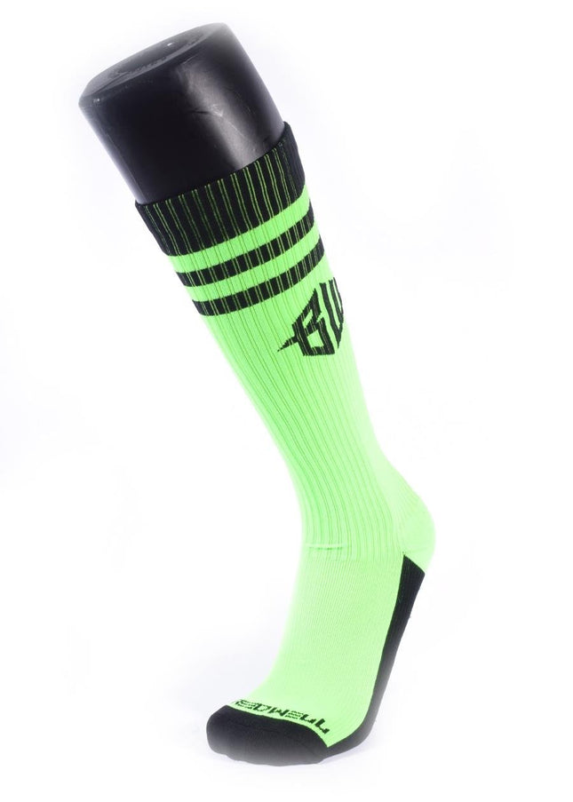 Breedwell Hex Socks, Neon Green - BREEDWELL-