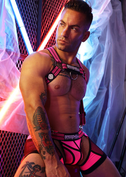 Breedwell Hybred Body Harness, Neon Pink - Breedwell-