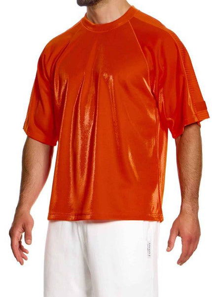 Curved Box Fit T-Shirt, Orange - Modus Vivendi-